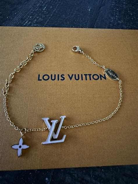 lv iconic enamel bracelet